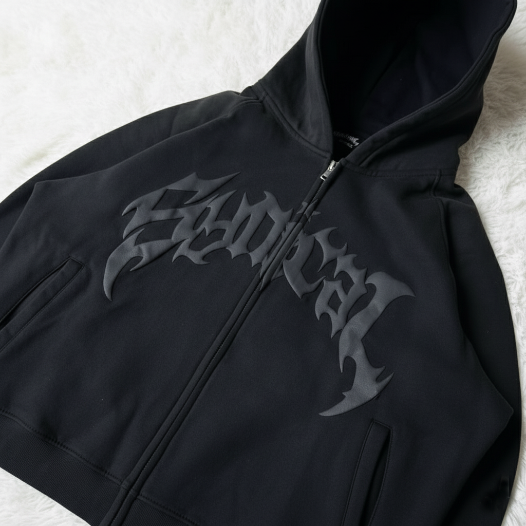 Dark knight zip-hoodie