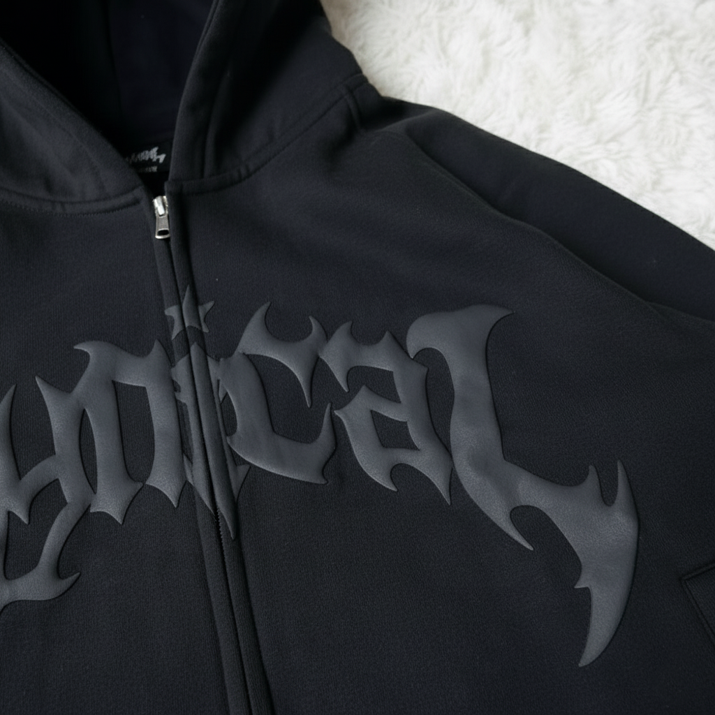 Dark knight zip-hoodie